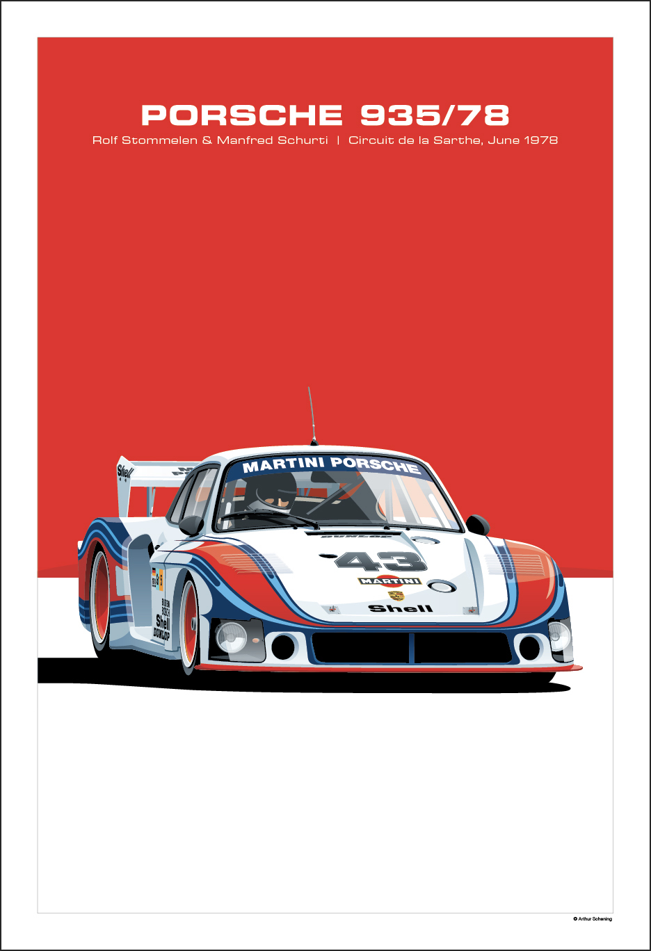 PORSCHE 935/78 - Racing Vintage Cars